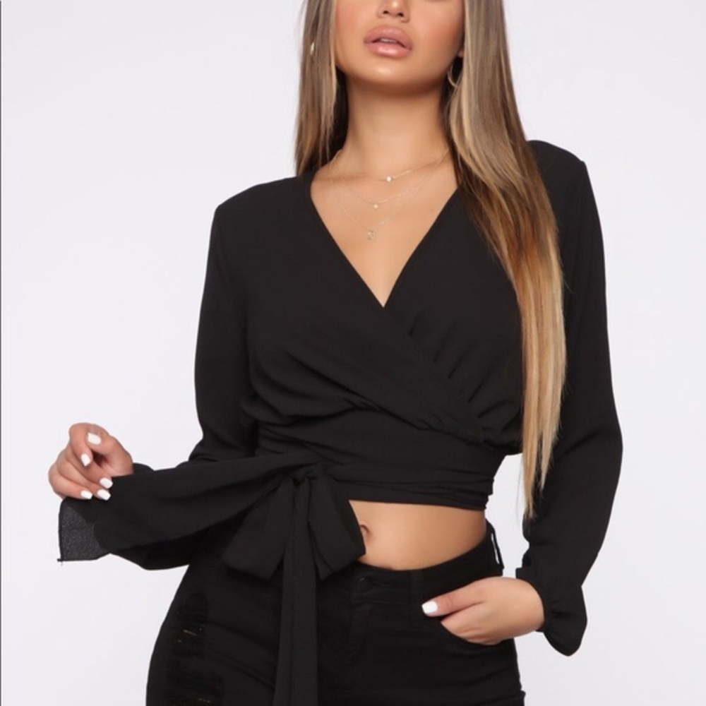 Fashion Nova tie top